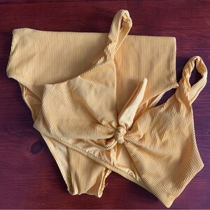NEW Kitty & Vibe Mango Ribbed Bikini